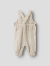 Fausto loose overall, coconut milk/feather gray, Lil Atelier thumbnail