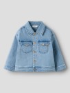Deva loose denim jacket, medium blue, Lil Atelier thumbnail