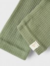 Fable slim leggings wool baby, oil green melange, Lil Atelier thumbnail