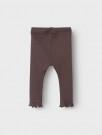 Gago dia slim leggings baby, peppercorn, Lil Atelier thumbnail