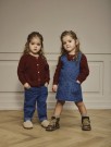 Liva denim spencer dress, dark blue denim, Lil Atelier thumbnail