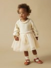 Sarina knit body dress, pistachio shell, Lil Atelier thumbnail