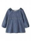 Obello denim dress, dark blue denim, Lil Atelier thumbnail