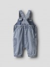Taya loose denim overall, medium blue, Lil Atelier thumbnail