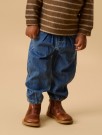 Obello baggy jeans, dark blue denim, Lil Atelier thumbnail