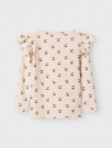 Lavo slim top, silver peony/cherry, Lil Atelier thumbnail