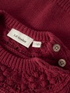 Reva loose knit baby, biking red, Lil Atelier  thumbnail