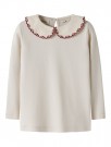 Fundo slim top, coconut milk/biking red, Lil Atelier thumbnail