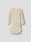Lago slim body, turtledove/rose flower, Lil Atelier thumbnail