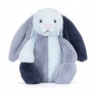 Bashful patchwork blue bunny, original, Jellycat thumbnail