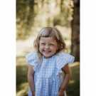 Pari top, dream blue check, Fliink thumbnail