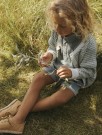 Halma knit cardigan, seagrass, Lil Atelier thumbnail