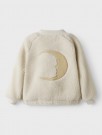 Lajo bomber teddy jacket, moon, Lil Atelier thumbnail