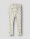 Lago slim leggings, turtledove/rose flower, Lil Atelier thumbnail