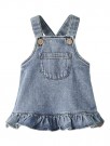 Karole denim skirtall baby, medium blue, Lil Atelier thumbnail