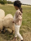 Nalu slim leggings wool, turtledove/bow, Lil Atelier thumbnail
