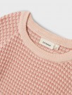 Halma 3/4 loose knit, misty rose, Lil Atelier thumbnail