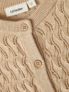 Nina loose knit cardigan, warm sand, Lil Atelier thumbnail