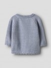 Laguna wrap knit, zen blue, Lil Atelier thumbnail