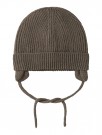 Nanson knit hat baby, shitake, Lil Atelier thumbnail