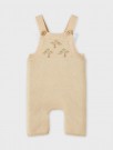 Lamao knit overall, pebble melange, Lil Atelier thumbnail