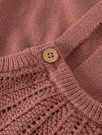 Noda knit overall, whitered rose, Lil Atelier thumbnail