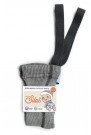 Wooly footless wool tights, granit gray, Silly Silas  thumbnail