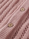 Fabiola knit cardigan, misty rose, Lil Atelier thumbnail