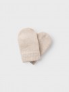 Gene mio knit mittens, sandshell melange, Lil Atelier thumbnail