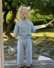 Vera kids pants, blue/white, Fiona stories thumbnail
