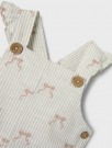 Kendra loose overall, coconut milk, Lil Atelier thumbnail