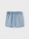 Holly loose denim shorts, medium blue, Lil Atelier  thumbnail