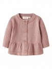 Nomo wool cardigan baby, fawn, Lil Atelier thumbnail