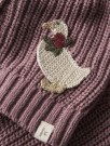 Emlen knit cardigan baby, nostalgia rose, Lil Atelier thumbnail