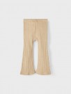 Niva bootcut leggings, warm sand melange, Lil Atelier thumbnail