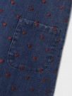 Liva denim spencer dress, dark blue denim, Lil Atelier thumbnail