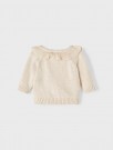 Dorit loose knit baby, turtledove, Lil Atelier thumbnail