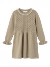 Loro knit dress, chinchilla, Lil Atelier thumbnail