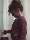Emlen knit cardigan, nostalgia rose, Lil Atelier thumbnail