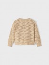 Nina loose knit cardigan, warm sand, Lil Atelier thumbnail