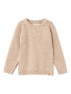 Galto knit, warm sand melange, Lil Atelier thumbnail