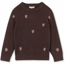 Benna acorn pullover, coffe bean, Lil Atelier thumbnail