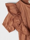 Hunja loose shirt baby, mocha mousse, Lil Atelier thumbnail