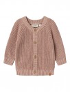 Emlen knit cardigan baby, misty rose, Lil Atelier thumbnail