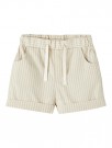 Diogo loose shorts, turtledove, Lil Atelier thumbnail