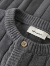 Lomon knit cardigan baby, poppy seed, Lil Atelier thumbnail