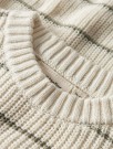 Emlen knit stripes, coconut milk, Lil Atelier thumbnail