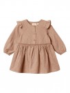 Rumina loose dress baby, nougat, Lil Atelier thumbnail