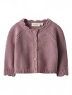 Ramla short knit cardigan baby, nostalgia rose, Lil Atelier thumbnail
