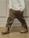 Osmund loose cord pant, sepia tint, Lil Atelier  thumbnail